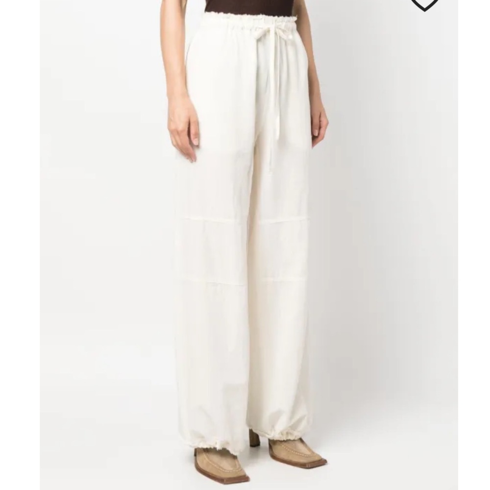 Acne Studios drawstring-detail palazzo pants